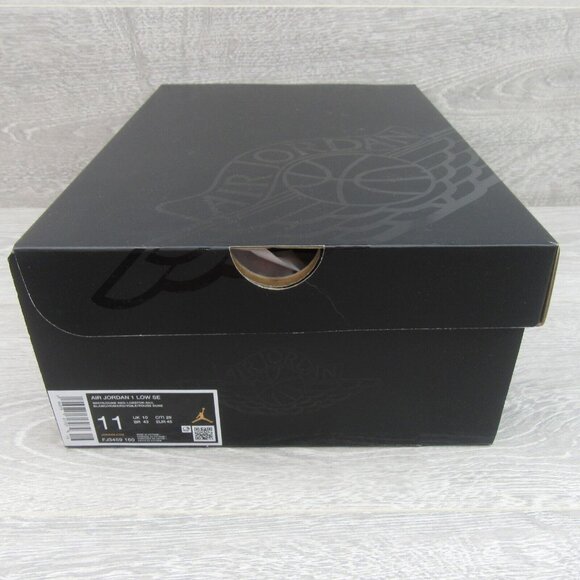 Air Jordan 1 Low SE Sneakers Mens Size 11 White Sail Lobster Red NEW - Picture 12 of 14